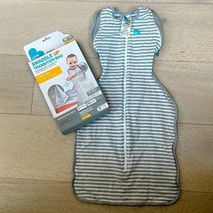 Love to Dream swaddle up transition bag.